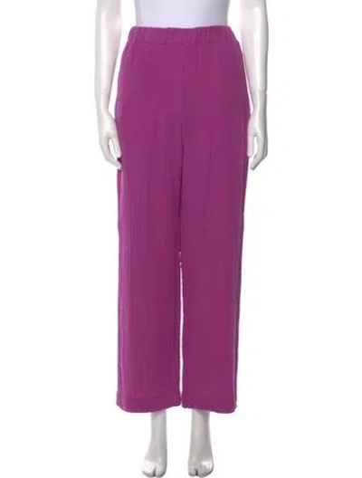 Pre-owned Xirena Wide Leg Pants In Purple