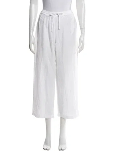 Pre-owned Xirena Wide Leg Pants In White