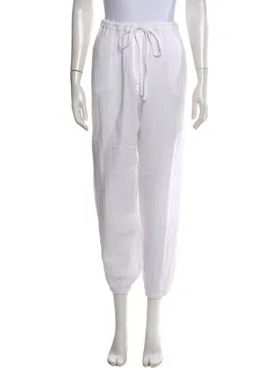 Pre-owned Xirena Wide Leg Pants In White