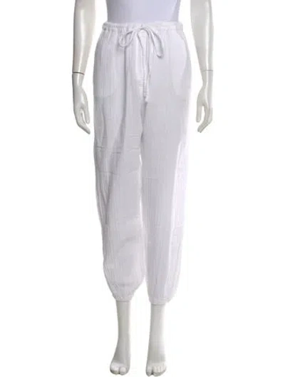 Pre-owned Xirena Wide Leg Pants In White