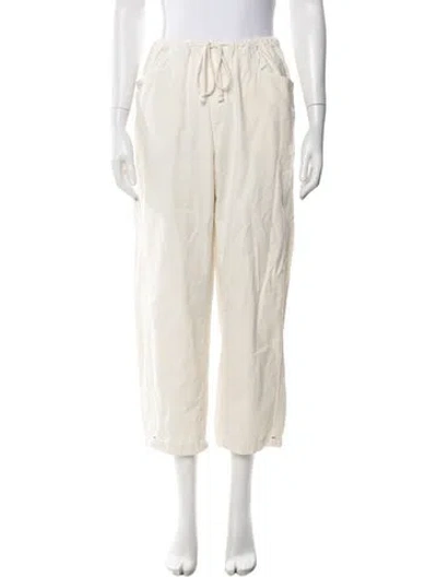 Pre-owned Xirena Wide Leg Pants In White
