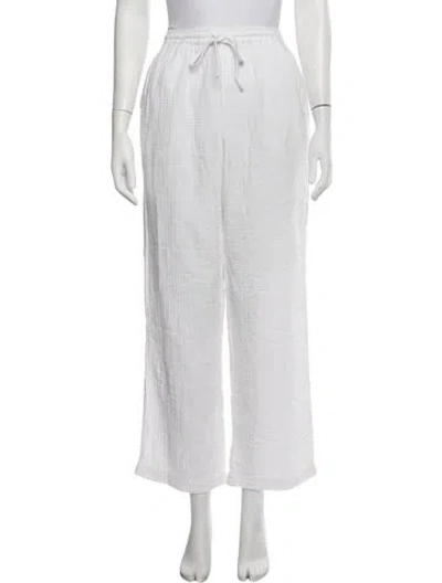 Pre-owned Xirena Wide Leg Pants In White
