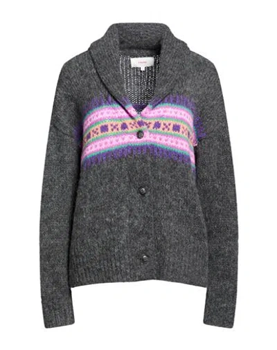 Xirena Xírena Woman Cardigan Grey Size Xl Baby Alpaca Wool, Polyacrylic, Wool In Gray