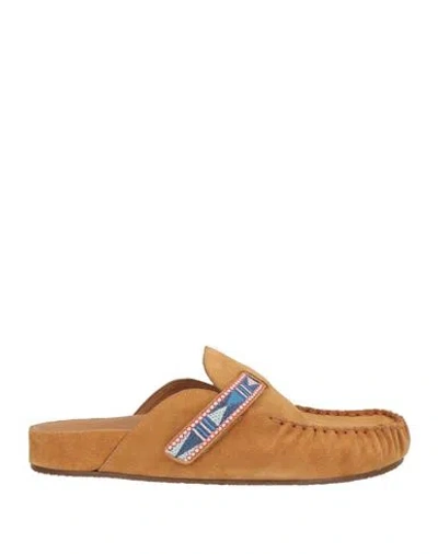 Xirena Xírena Woman House Slipper Tan Size 11 Leather In Brown