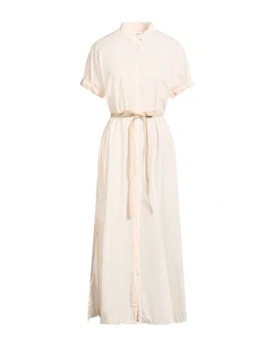Xirena Xírena Woman Maxi Dress Apricot Size M Cotton In Neutral