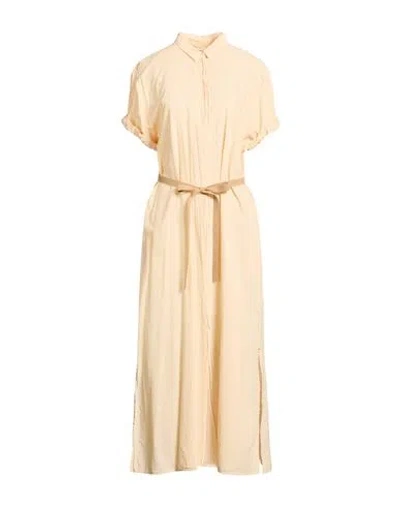 Xirena Xírena Woman Maxi Dress Beige Size M Cotton In Neutral