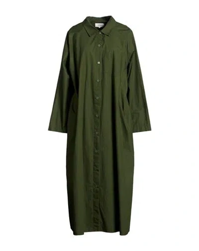 Xirena Xírena Woman Maxi Dress Military Green Size Xl Cotton