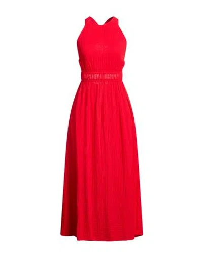 Xirena Xírena Woman Maxi Dress Red Size Xl Cotton