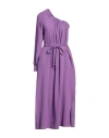 Xirena Xírena Woman Midi Dress Mauve Size L Cotton In Purple
