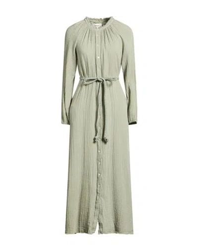 Xirena Xírena Woman Midi Dress Sage Green Size L Cotton