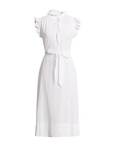 Xirena Xírena Woman Midi Dress White Size L Cotton