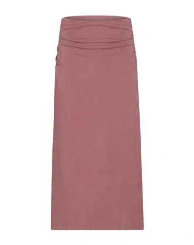 Xirena Xírena Woman Midi Skirt Antique Rose Size M Cotton In Pink