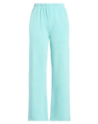 Xirena Xírena Woman Pants Turquoise Size L Cotton In Blue