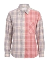 Xirena Phillipa Button Down Shirt In Mixed Patchwork In Multi
