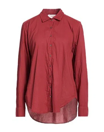 Xirena Xírena Woman Shirt Brick Size L Cotton In Red