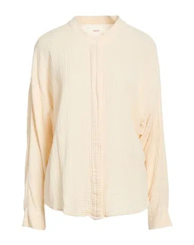 Xirena Xírena Woman Shirt Cream Size L Cotton In Blue