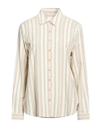 Xirena Xírena Woman Shirt Cream Size M Rayon, Cotton, Linen In White