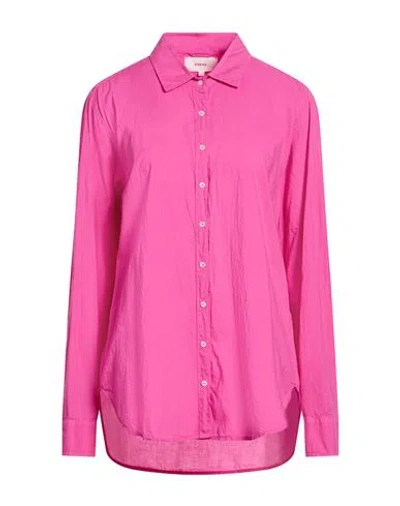 Xirena Xírena Woman Shirt Magenta Size M Cotton In Pink