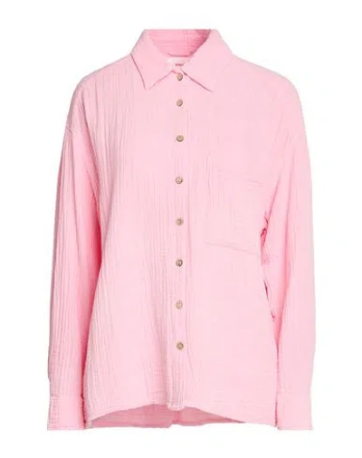 Xirena Xírena Woman Shirt Pink Size M Cotton