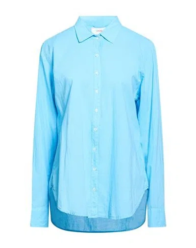 Xirena Xírena Woman Shirt Sky Blue Size Xl Cotton