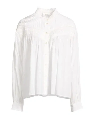 Xirena Xírena Woman Shirt White Size M Cotton In Gray