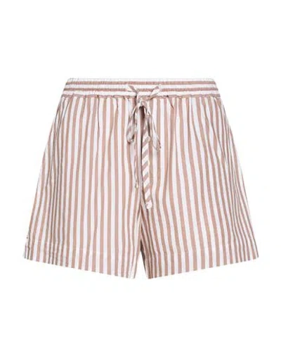 Xirena Xírena Woman Shorts & Bermuda Shorts Light Brown Size Xs Cotton In Neutral
