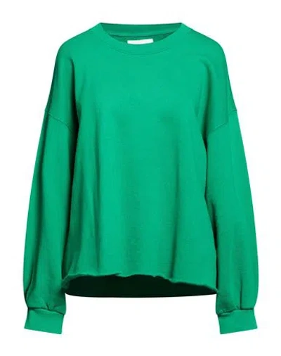 Xirena Xírena Woman Sweatshirt Green Size M Cotton