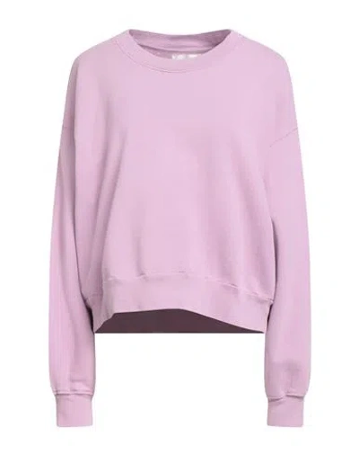 Xirena Xírena Woman Sweatshirt Mauve Size L Cotton In Purple
