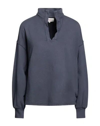 Xirena Xírena Woman Sweatshirt Slate Blue Size L Cotton In Gray