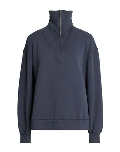 Xirena Xírena Woman Sweatshirt Slate Blue Size L Cotton