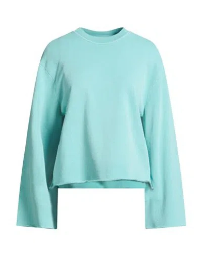 Xirena Xírena Woman Sweatshirt Turquoise Size Xs Cotton In Green