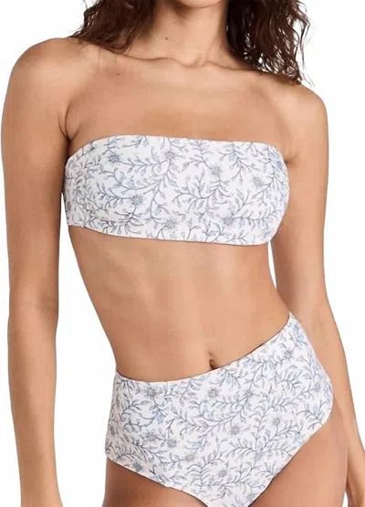 Xirena Women's Arlo Bandeau Top In White Blossom