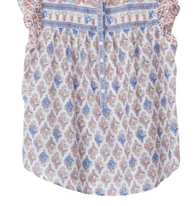 XIRENA BRIA TOP WHITE POSEY 
