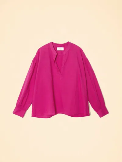 Xirena Women's Emilie Top In Pink Plum In Multi