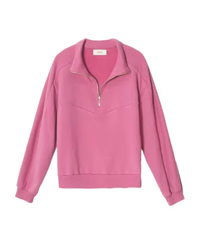 Xirena Women's Fisher Sweatshirt In Pink Clover In Multi