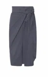 Xirena Women's Sabrina Skirt In Cinder Blue In Blue