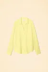 Xirena Women's Scout Shirt In Pale Yellow In Yellow