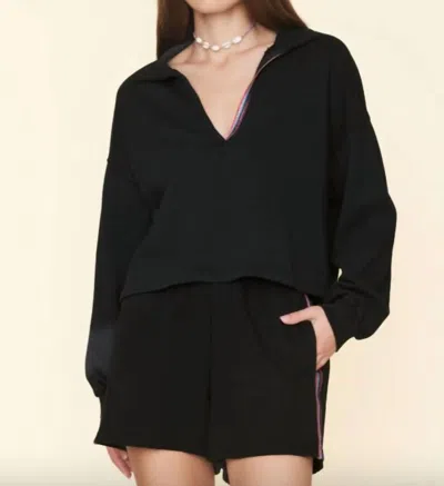Xirena Women's Shayla Sweatshort In Vintage Black Prism