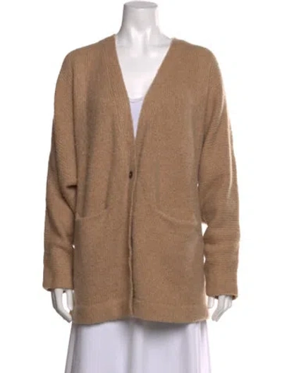 Pre-owned Xirena Wool V-neck Sweater In Neutrals