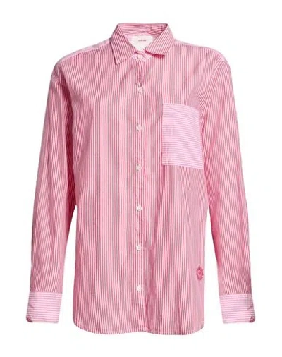 Xirena Xírena X Léa Meylan Woman Shirt Coral Size Xl Cotton In Red