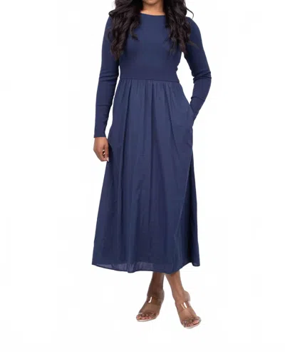 Xirena Zandra Dress In Navy In Blue