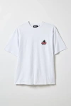 Xlarge Backside Og Logo Graphic Tee In White, Men's At Urban Outfitters In White