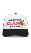Xlarge Burning Mesh Cap In Black