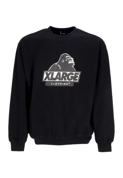Xlarge Lightweight Crewneck Man Slanted Og Crewneck Black