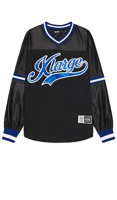 Xlarge Long Sleeve Game Shirt In 黑色