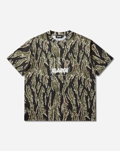 Xlarge Men S Camo Urban Logo T-shirt Olive In Green