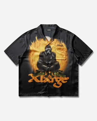 Xlarge Men S Camp Shirt In Black