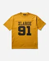 Xlarge Men S Numbering T-shirt In Yellow