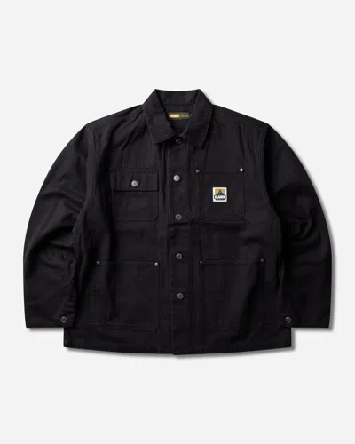 Xlarge Men S Original Recycled Canvas Utility Pocket Jacket In Black