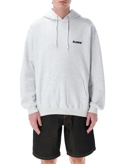 Xlarge Lightweight Hoodie Man Chenille Slanted Og Pullover Hooded Ash